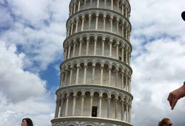 Italian road trip day 2: The Leaning Tower of Pisa.