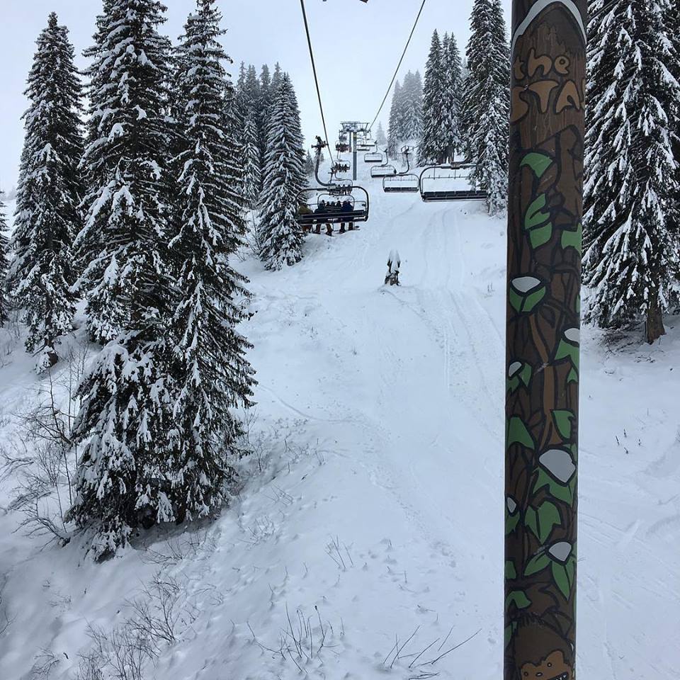 Opening weekend 2018/19 in The Stash, Avoriaz