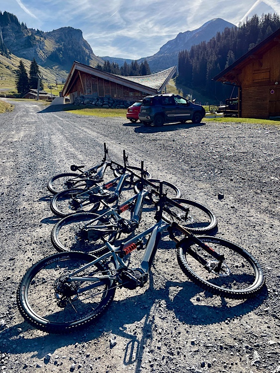 Saracen Ariel 50 Elite, Avoriaz.